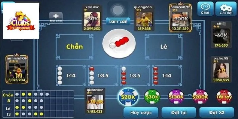 Các bước tham gia chơi xóc đĩa tại nền tảng